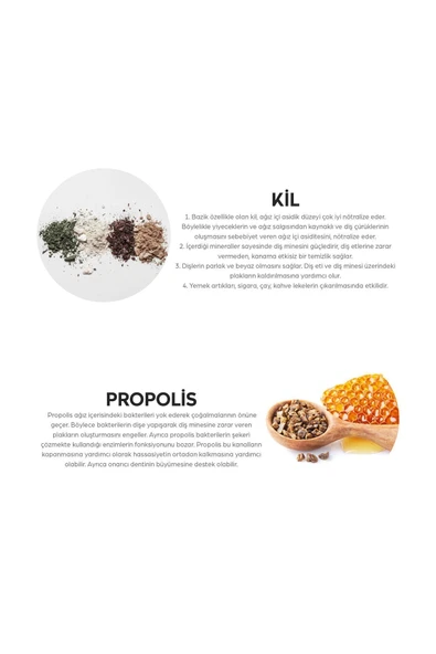 DKDENT Doğal Propolis Özlü Diş Macunu 75 ml - Resim 3