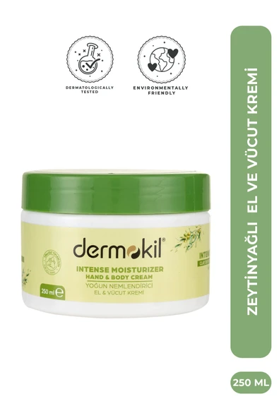 Dermokil Zeytinyağı El Ve Vücut Kremi 250 ml ürün görseli 1