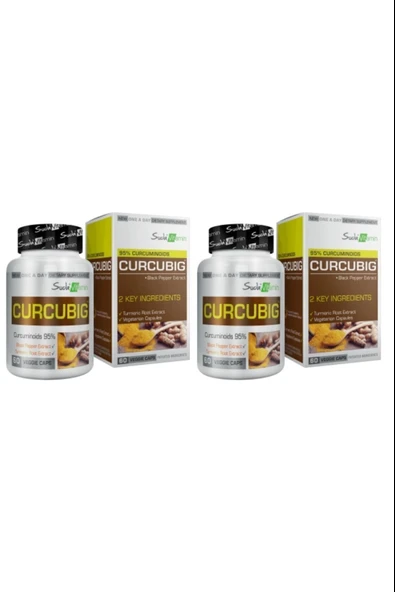 Suda Vitamin Curcubig 60 Kapsül 2 Adet ürün görseli 1