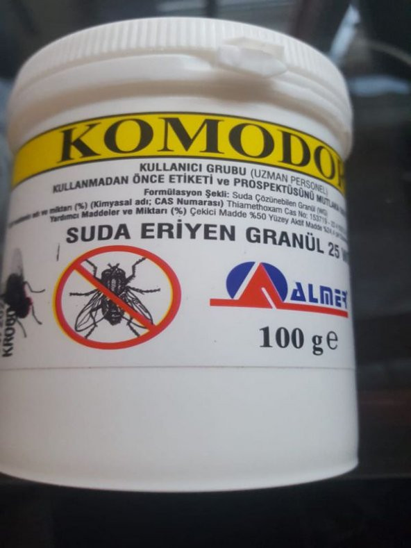 Sinek Yemi Suda Eriyen Granül 25 Wg 100 gr ürün görseli 1