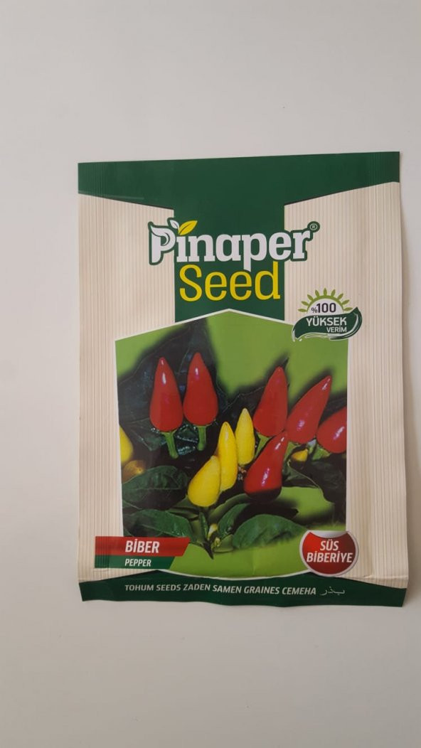 Pinaper SeedAcı Biber (süs Biber ) Tohumu Sebze Tohumlarımız Taze Ve %100 Yüksek Verimlidir. ürün görseli 1