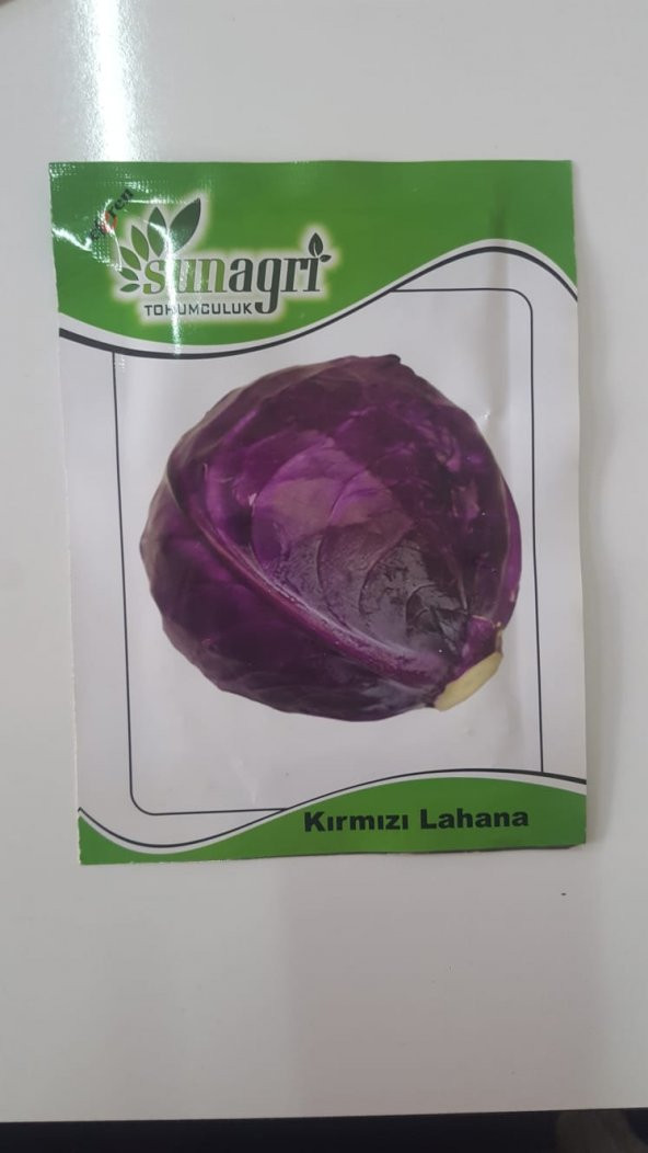 Kırmızı Lahana Tohumu 1 Paket %100 Yüksek Verimlidir. ürün görseli 1