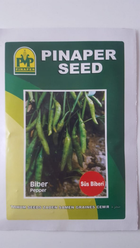 Biber (süs Biberi) Tohumu 1 Paket %100 Yüksek Verimlidir. ürün görseli 1