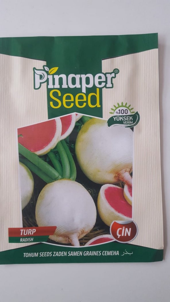 Turp (çin) Tohumu 1 Paket %100 Yüksek Verimlidir. ürün görseli 1
