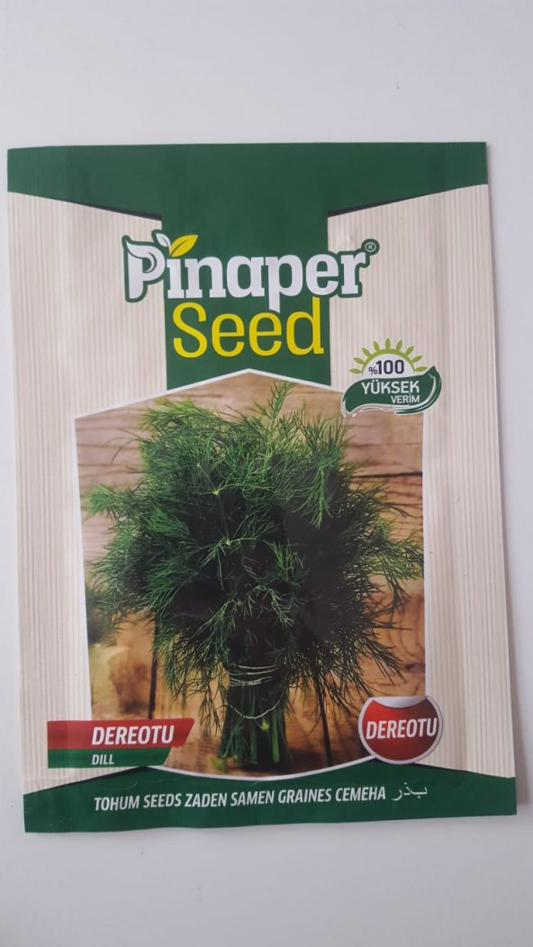 Dereotu Tohumu 1 Paket %100 Yüksek Verimlidir. ürün görseli 1