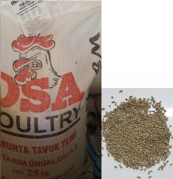 Dsa Gezen Tavuk Yumurta Yemi Pelet 3 Kg ürün görseli 1
