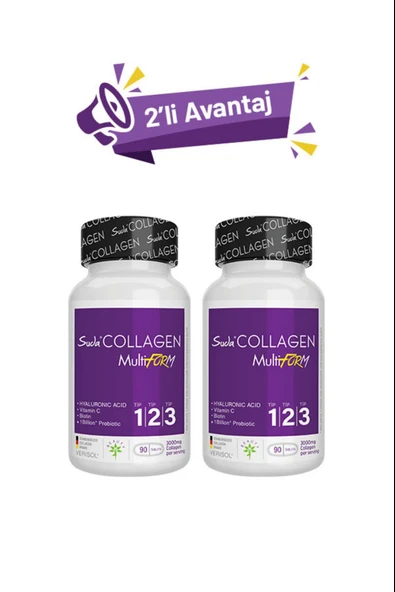 Suda Collagen Multiform 90 Tablet 2 Adet ürün görseli 1