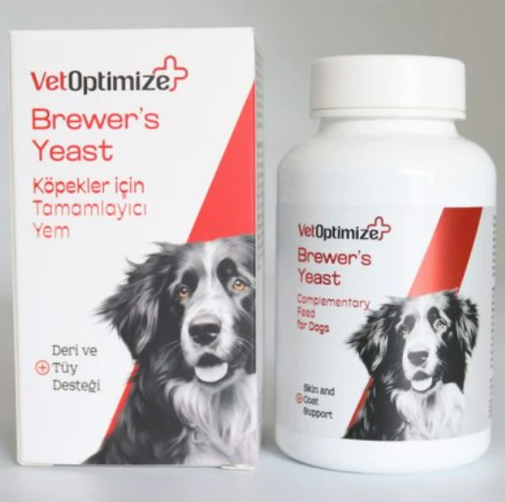VetOptimize Brewer’s Yeast (Büyük Irk Köpekler İçin Deri ve Tüy Desteği) 45 Tablet ürün görseli 1