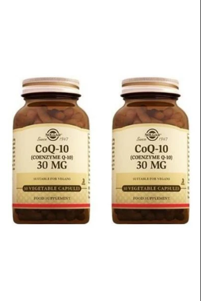 Solgar Coenzyme Q-10 30 mg 30 Kapsül 2 Adet ürün görseli 1