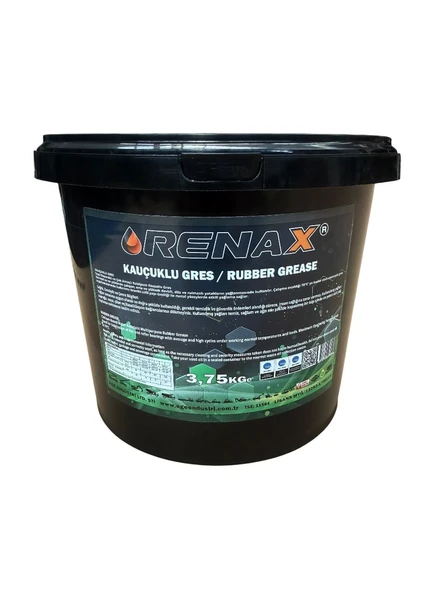 PTTAVM: Renax Kauçuklu Yeşil Gres Yağı 4 KG