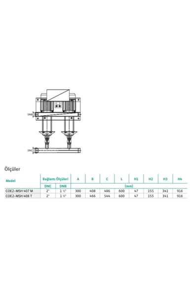 Wilo Initial Coe2-msh 407 Iki Pompalı Hidrofor - 9 Kat 29 Daire - Resim 4