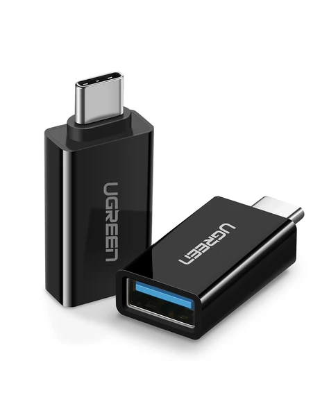 UGREEN USB-C to USB 3.0 Dönüştücü Adaptör, Siyah, 20808 ürün görseli 1