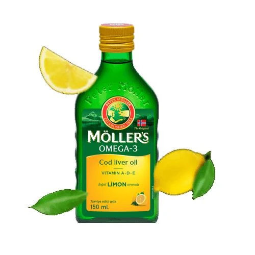 Möllers Omega 3 Şurup Limon Aromalı 150 ml ürün görseli 1