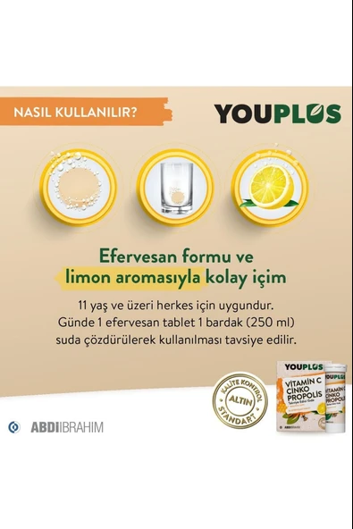 Youplus 20 Efervesan Tablet 4 Adet - Resim 4