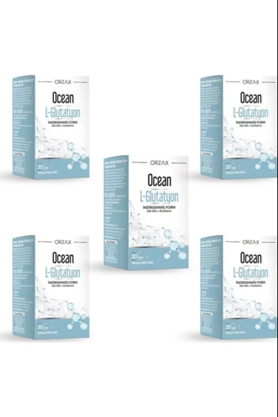 Ocean L-Glutatyon 250 mg 30 Tablet 5 Adet ürün görseli 1
