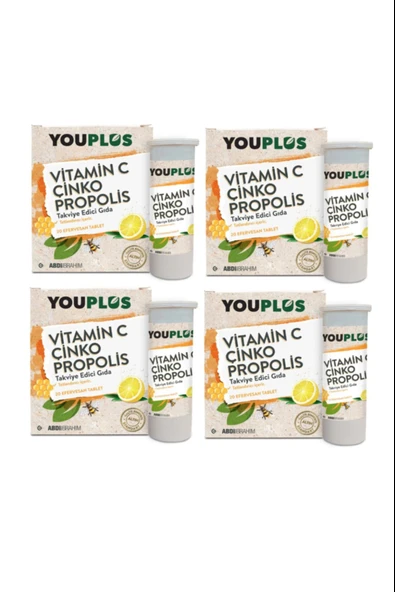Youplus 20 Efervesan Tablet 4 Adet ürün görseli 1