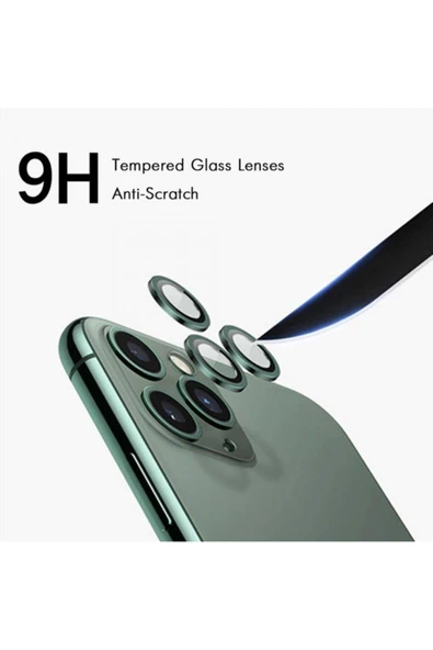 Ennar Apple iPhone 16 Pro Max - Pro Metal Çerçeveli Kamera Koruma Lensi ürün görseli 1