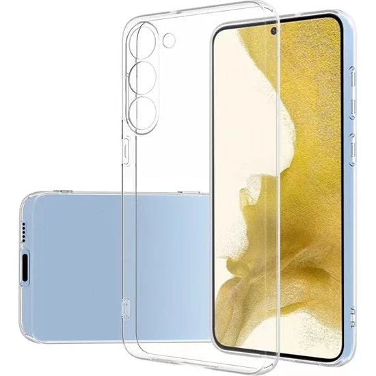 Samsung Galaxy S23 Plus Kılıf 0.2 mm Ultra İnce Şeffaf Silikon Kapak ürün görseli 1