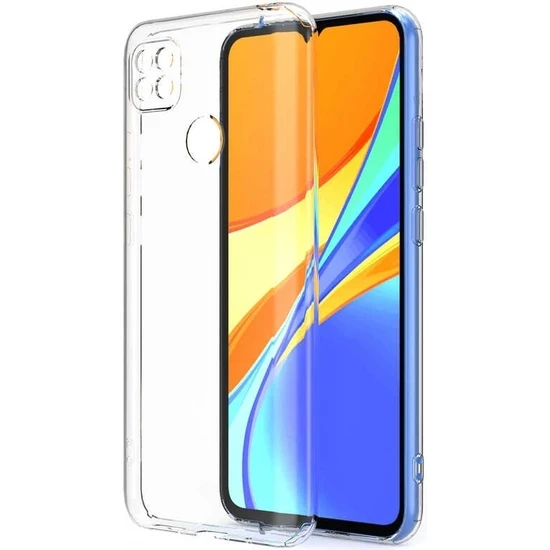 Xiaomi Redmi 9C Kılıf 0.2 mm Ultra İnce Şeffaf Silikon Kapak ürün görseli 1