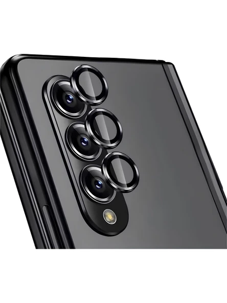 Ennar Samsung Galaxy Z Fold 6 Metal Çerçeveli Kamera Koruma Lensi ürün görseli 1