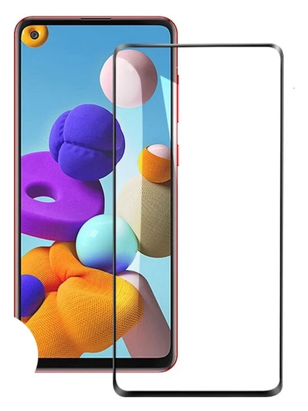 Ennar Samsung Galaxy M20 Uyumlu Tam Kaplayan Anti Statik Kırılmaz Cam Ekran Koruyucu ürün görseli 1