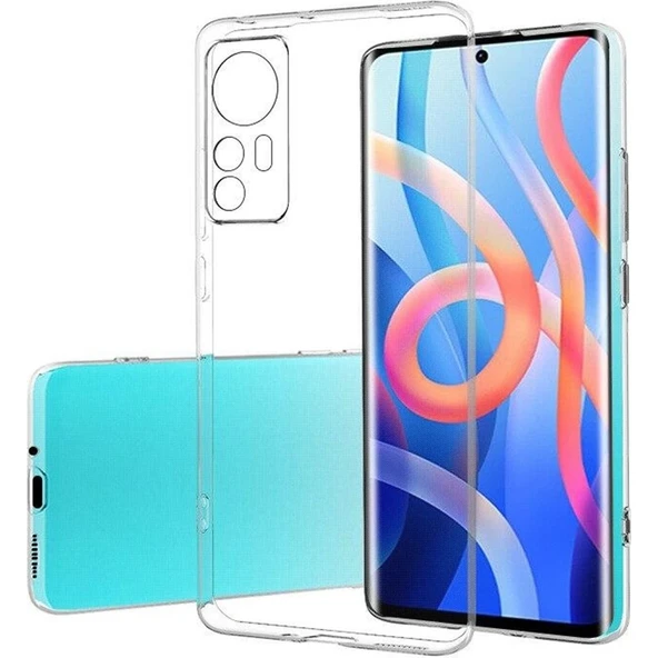 Xiaomi Mi 12 Pro Kılıf 0.2 mm Ultra İnce Şeffaf Silikon Kapak ürün görseli 1