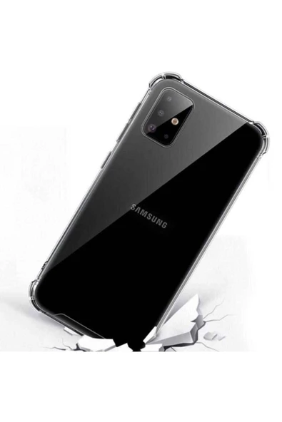 Samsung Galaxy S20 Uyumlu Darbeye Dayanıklı Köşe Korumalı Kılıf Anti Şok Şeffaf Kapak ürün görseli 1