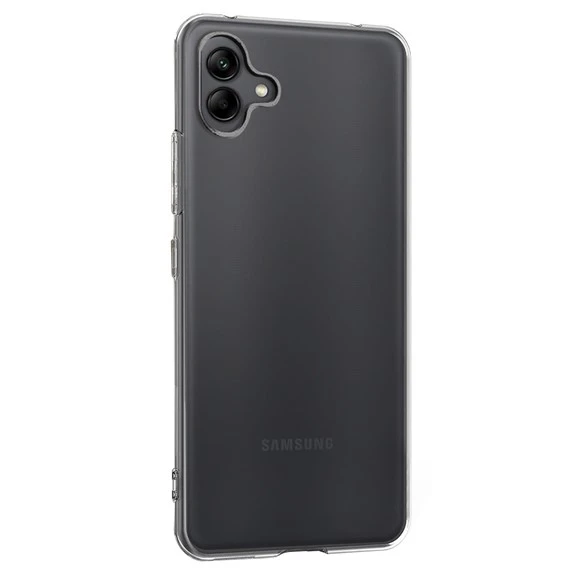 Samsung Galaxy A04 Kılıf 0.2 mm Ultra İnce Şeffaf Silikon Kapak ürün görseli 1