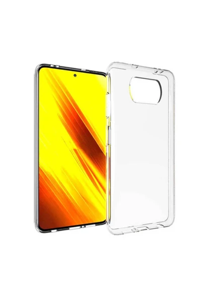 Xiaomi Mi 10T Kılıf Uyumlu Darbeye Dayanıklı 2.0 mm İnce Şeffaf Silikon Kapak ürün görseli 1