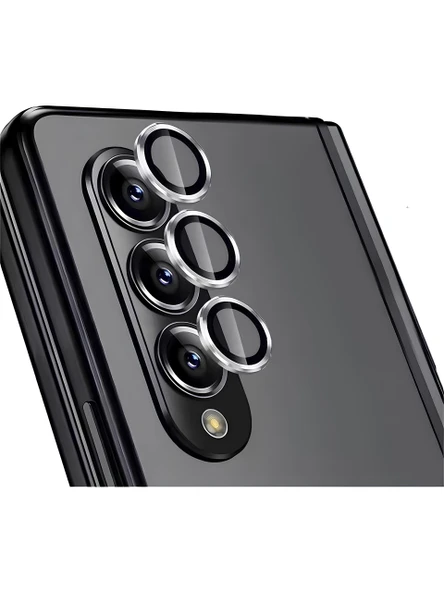 Ennar Samsung Galaxy Z Fold 6 Metal Çerçeveli Kamera Koruma Lensi ürün görseli 1