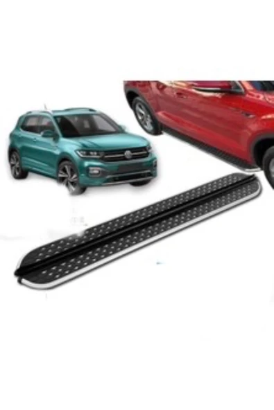 ROAL TUNİNGVolkswagen T-Roc 2019+ Uyumlu Yan Basamak Seti - Sportif Tasarım (Araca Özel) ürün görseli 1