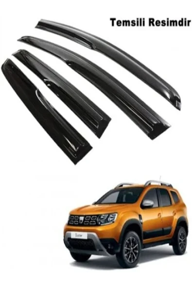 ROAL TUNİNGDacia Duster 2018+ Birebir Uyumlu Cam Ruzgarlık Seti ürün görseli 1