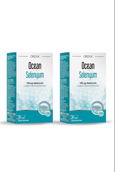 Ocean Selenyum 100 mcg 30 Tablet 2 Adet ürün görseli 1