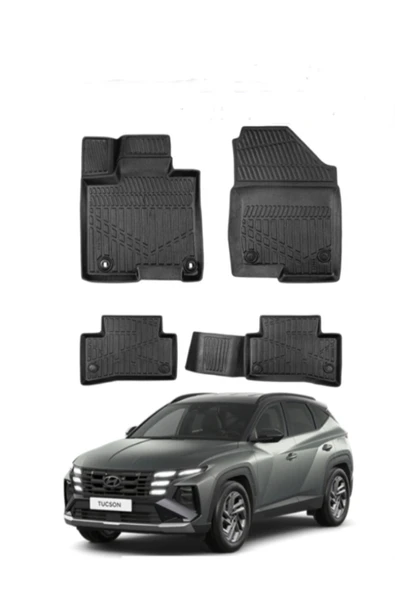 ROAL TUNİNG2021 VE ÜZERİ UYUMLU HYUNDAİ TUCSON HAVUZLU PASPAS 5D ürün görseli 1