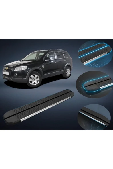 ROAL TUNİNGChevrolet Captiva 2006-2018 Uyumlu Yan Basamak Seti ürün görseli 1