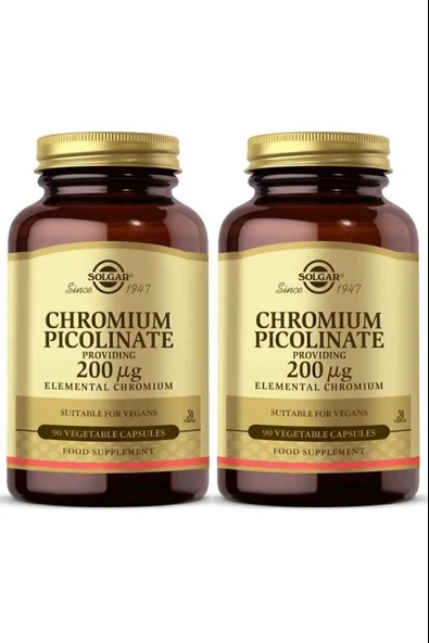 Solgar Chromium Picolinate 90 Adet 2 Adet ürün görseli 1