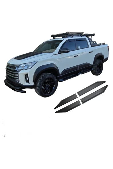 ROAL TUNİNG2018 VE ÜZERİ UYUMLU SSANGYONG GRAND MUSSO KAPI GÖVDE KAPLAMA KABARTMA 2018-24 MODEL UYUMLU ürün görseli 1