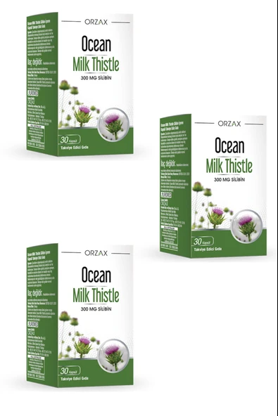 Ocean Milk Thistle 30 Tablet 3 Adet ürün görseli 1