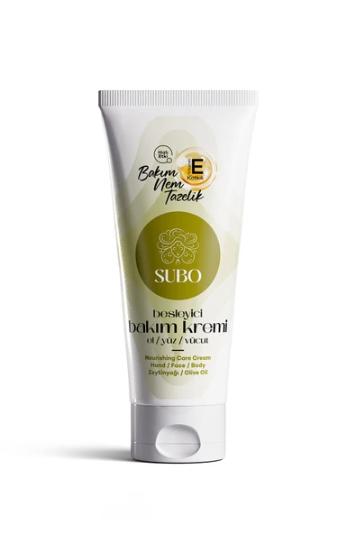 SUBO  BESLEYİCİ BAKIM  KREMİ ZEYTİNYAĞI 60 ML ürün görseli 1