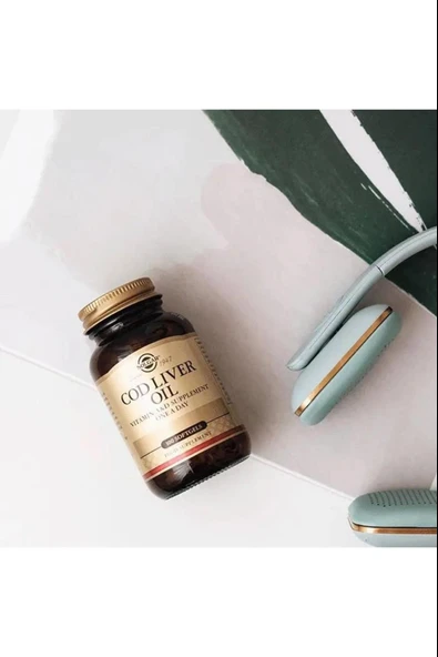 Solgar Cod Liver Oil 100 Kapsül 2 Adet - Resim 2