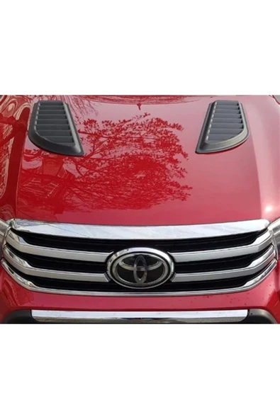ROAL TUNİNG2015+TOYOTA HİLUX 2’Lİ KAPUT SCOOP KORUMA KAPLAMA HAVALANDIRMA ürün görseli 1