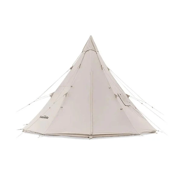 Naturehike Profound 9.6 Carpa Glamping Aile Çadırı | Cotton Pyramid Kanvas | ürün görseli 1