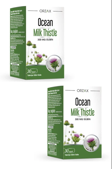 Ocean Milk Thistle 30 Tablet 2 Adet ürün görseli 1