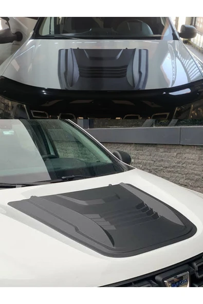 ROAL TUNİNGDacia Duster Tüm Modellere Uyumlu Abs Plastik Scoop Kaput Kaplama ürün görseli 1