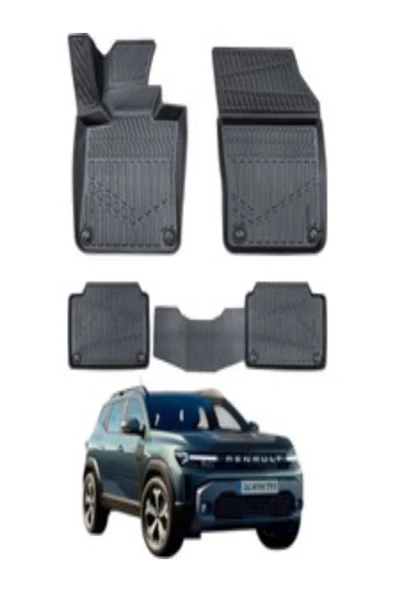 ROAL TUNİNGYeni Renault Duster Mild 4x4 Hybrid Paspas 5d Uyumlu ürün görseli 1