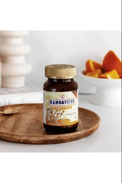 Solgar Kangavites Chewable Vitamin C 100 mg 90 Tablet 2 Adet ürün görseli 1