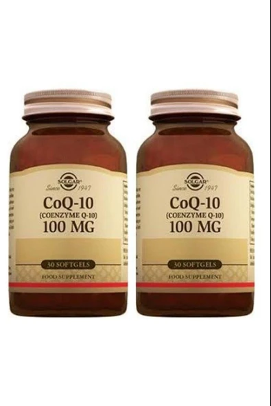 Solgar Coenzyme Q-10 100 Mg 30 Softgel 2 Adet ürün görseli 1