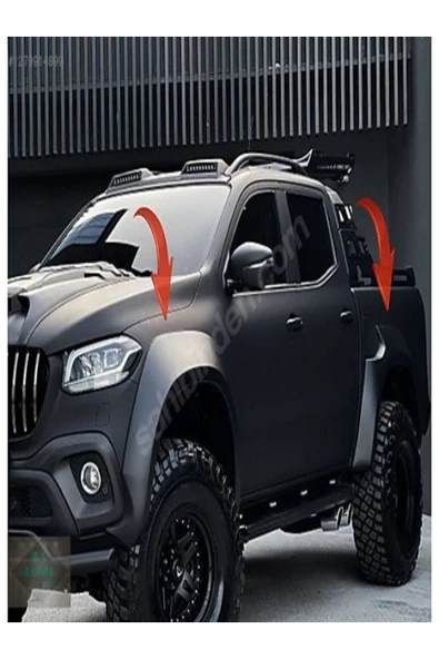 ROAL TUNİNGMERCEDES X CLASS JUMBO DODİK ÇAMURLUK KAPLAMA 2017+ Uyumlu Araç Aksesuarı Uyumlu Araç Aksesuarı ürün görseli 1