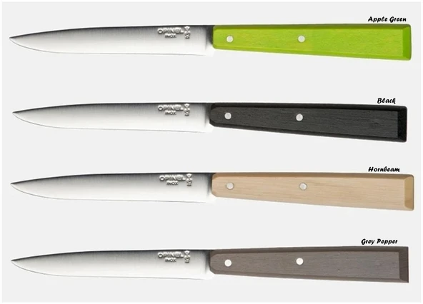 Opinel Bon Appétit Steak Knife Wood N°125 Sofra Bıçağı ürün görseli 1