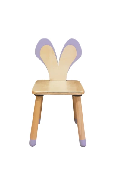 Wood & Joy Doğal Ahşap Renkli Çocuk Sandalye Fare ürün görseli 1